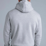 SikSilk - Grey Marl Essentials Full Zip Hoodie